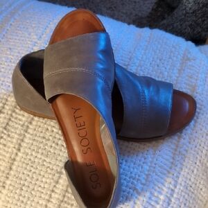 Sole Society  Open-Toe Flats